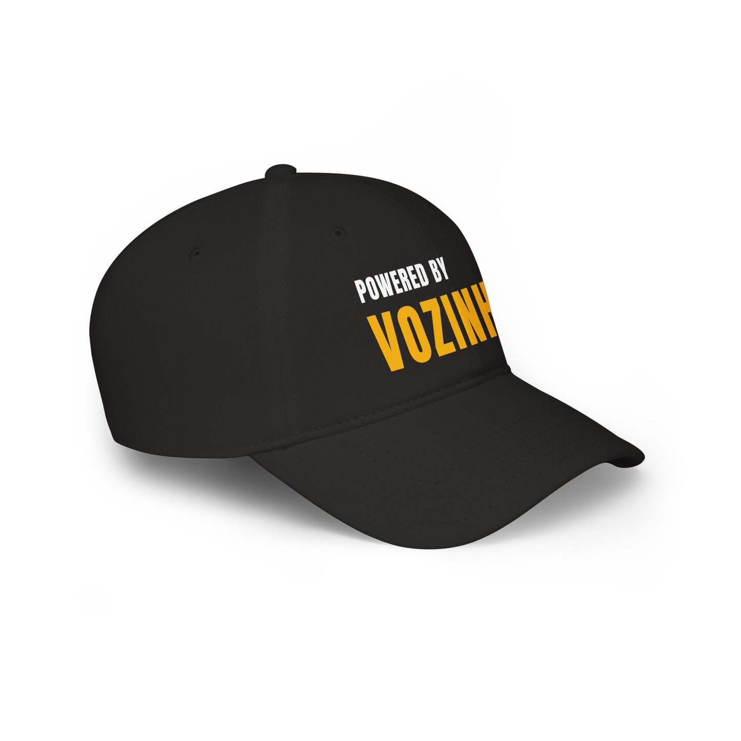 Powered by VOZINHA Baseball Cap | Cape Verde Football Hat | Blue Sharks Fan Cap | Soccer Dad Gift | World Cup 2026