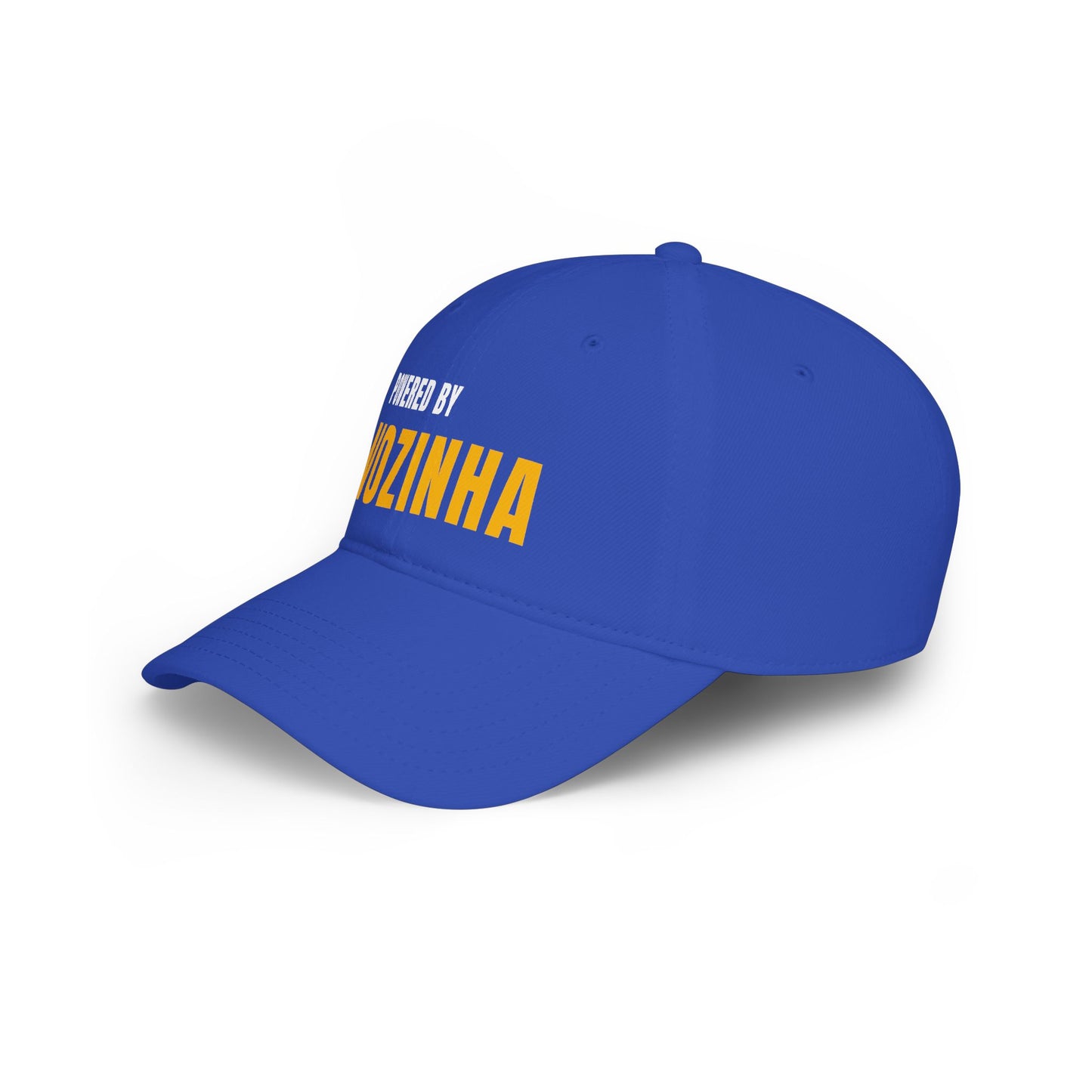 Powered by VOZINHA Baseball Cap | Cape Verde Football Hat | Blue Sharks Fan Cap | Soccer Dad Gift | World Cup 2026